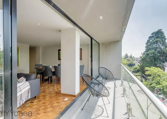 3 Bedrooms With Panoramic Terrace México DF